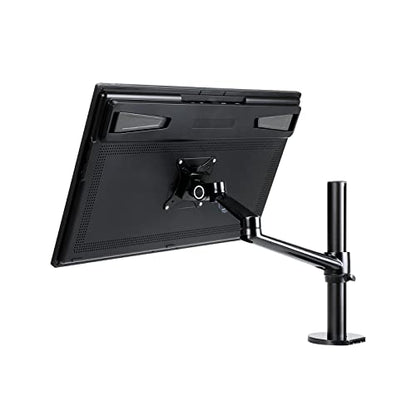 HUION ST410 Single Monitor Arm for Screens up to 32 Inch | Holds up to 17.6 lb, Fully Adjustable VESA Desk Mount, Clamp or Grommet Base - size: Clamp Mount