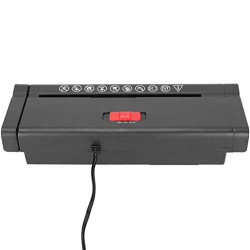 6 Sheet Shredder Overheat Protection Low Noise for Home Office