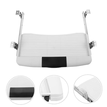 LIFKOME Keyboard Tray Slide Desk Mount Under Desk Keyboard Tray Ergonomic Wrist Support Quiet