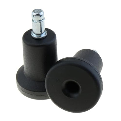 MEETOOT 5-Pack Bell Glides Replacement for Office Chair Wheels, Office Chair Wheel Stoppers, Bell Glides with Independent Self-Adhesive Pads (Tall Type)