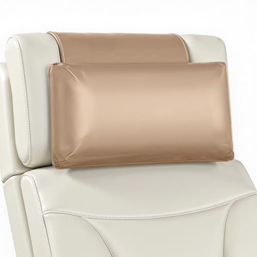 Recliner Pillow, Adjustable Neck & Head Support Pillow - color: Camel