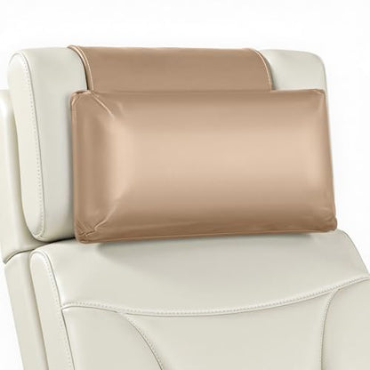 Recliner Pillow, Adjustable Neck & Head Support Pillow - color: Camel