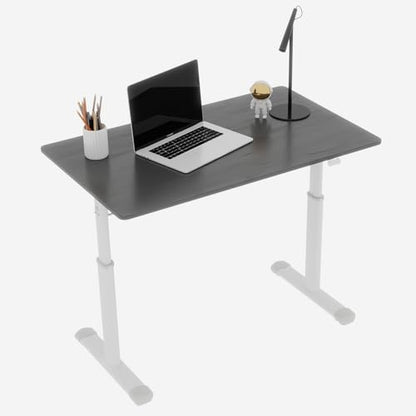 40x24 Inch Height Adjustable Standing Desk - color: Grey, size: 23.6 × 39.37