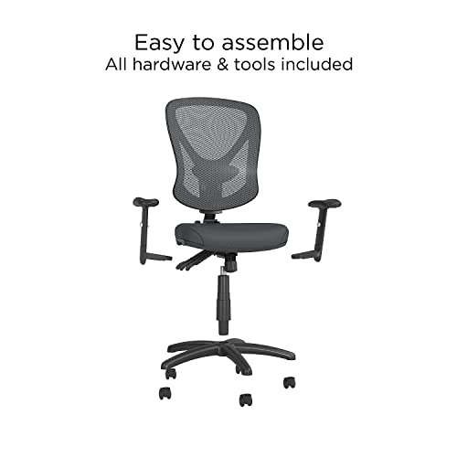 Staples Carder Ergonomic Mesh Task Chair, Lumbar Support, Adjustable, Black - style: 1 Pack