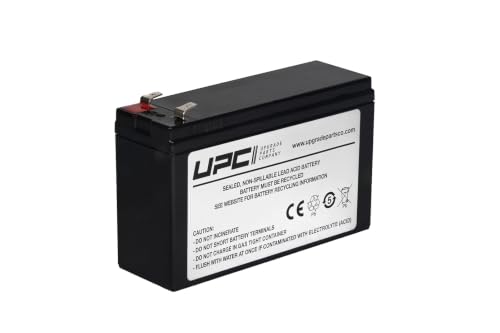 APCRBC154-UPC Replacement Battery for APC UPS BE600M1 by UPC | Compatible Replacement Battery for APCRBC154, UPS Battery Backup 600VA: BE600M1, BN650M1, BN675M1, BE670M1