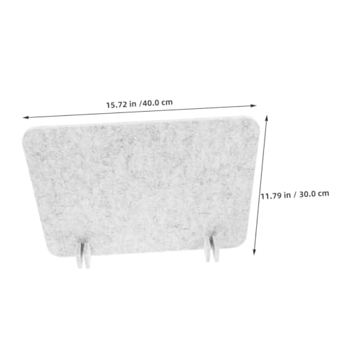 2pcs Desk Privacy Panel Felt Divider for Students and Colleagues