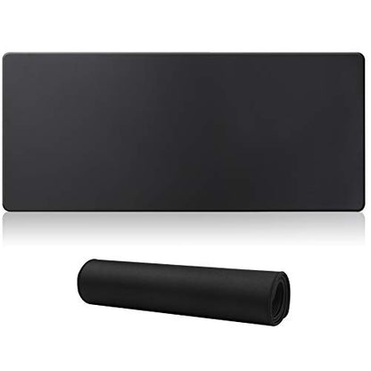 Large Gaming Mouse Pad with Stitched Edges,[27.5x11.8In] Extended Mouse Pad with Non-Slip Natural Rubber Base for Gamer/Desktop/Office/Home (70x30 Blackus) - color: 70x30 Blackus