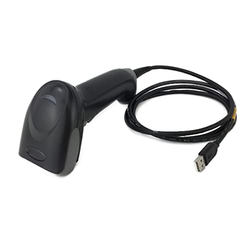 PWR UP Honeywell Voyager Extreme Performance (XP) 1470g Handheld Corded Barcode Scanner (2D, 1D, PDF, Postal), Includes Stand and USB Cable