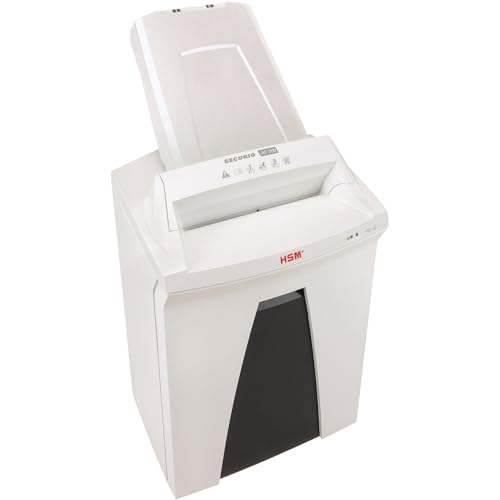HSM SECURIO AF300 Cross-cut Shredder with automatic paper feed; shreds up to 300 automatically/19 manually; 9 gallon capacity - size: 300 sheet, style: cross cut