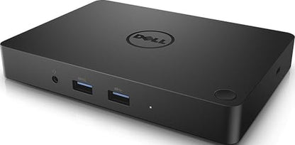 Dell WD15 Monitor Dock 4K with 180W Adapter, USB-C, (450-AEUO, 7FJ4J, 4W2HW),Black,Dual Display