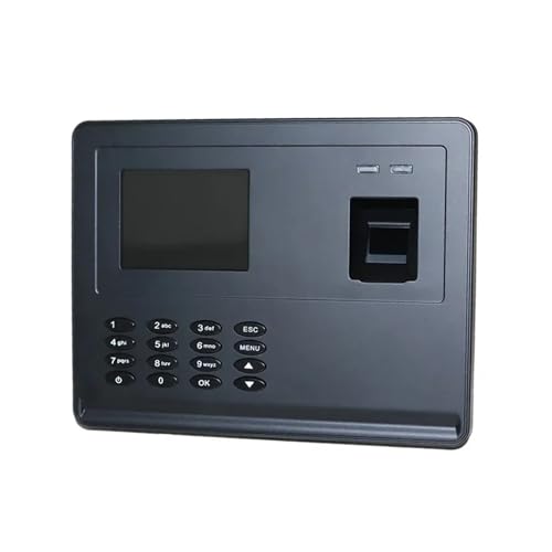 Time Clock,Attendence Machine Fingerprint Attendance Biometric Machine System Employee Keypad Electric Time Clock Recorder Data Manage F02H