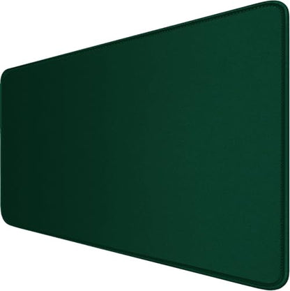 Large Gaming Mouse Pad with Stitched Edges (47.3 X 23.6 in) Waterproof - color: Green, size: 47.3L x 23.6W inches