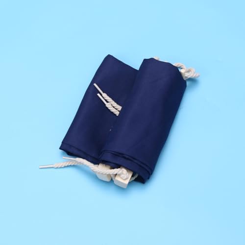Portable Adjustable Canvas Foot Hammock for Office and Outdoors, Foldable and Easy to Carry Desk Foot Rest Hammock Under Desk Footrest for Comfortable Leg Support