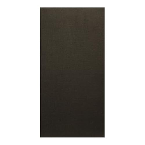 ATS Acoustics Sound Absorbing Acoustic Panel 24" x 48" x 2" Beveled Edge (Black) - color: Black