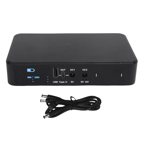 UPS Battery Backup, 18000mAh Uninterruptible Power Supply with USB Type C and DC Outputs for Security Cameras and Routers