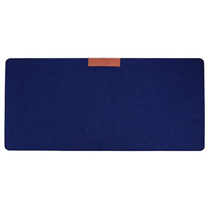 Large Felt Mouse Pad, Home Modern Large Keyboard Mouse Pad Table Desk Mat 700 * 330mm 60x30cm Non-Slip Computer Table Mat(30x60cm,Black) - color: Black, size: 0.8" x 1.9"