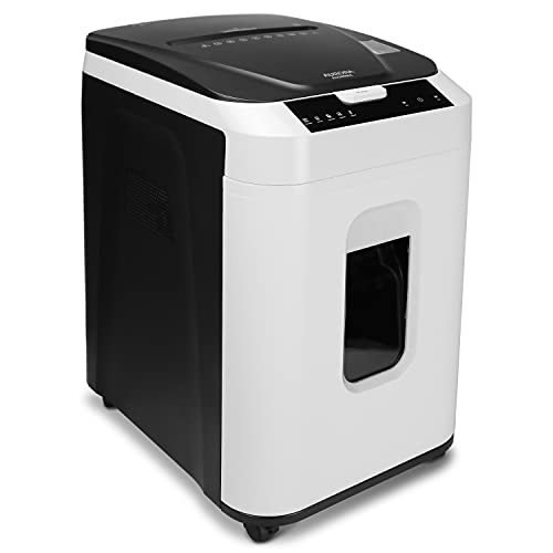 Aurora Commercial Grade 200-Sheet Auto Feed High Security Micro-Cut Paper Shredder/ 60 Minutes/Security Level P-5 - style: 200-Sheet AutoFeed MicroCut