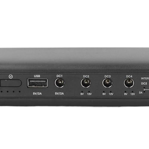 16000mAh 5V 9V 12V Uninterruptible Power Supply UPS Battery Backup for Router Modem (US Plug)