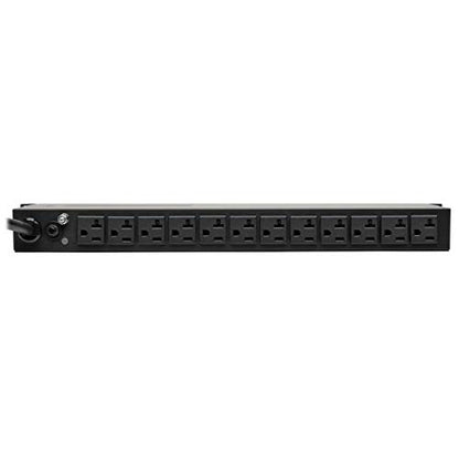 Tripp Lite PDU 1.92kW, 120V, Single-Phase Basic PDU with Isobar Surge Protection - 3840 Joules, 14 Outlets, L5-20P Input (5-20P Adapter), 15 ft. Cord, 1U (PDUH20-ISO) - size: 20 Amps, style: 14 Outlets