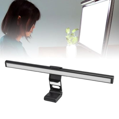 Computer Screen Light Bar, Eye Care Monitor Lamp, 3 Color Temp (3000K/4000K/6500K), Dimmable, Anti Glare, Asymmetric Light, for Office Home