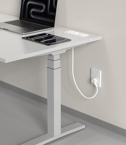 Recessed Power Strip with 2 PD 65W USB C,Flush Mount Outlet | White, 6FT,Flush Mount Countertop Drawer Outlet, Furniture Hidden Charging Station for Side Table, End Table,2 AC Outlets - color: White, size: 65W USB-C Ports