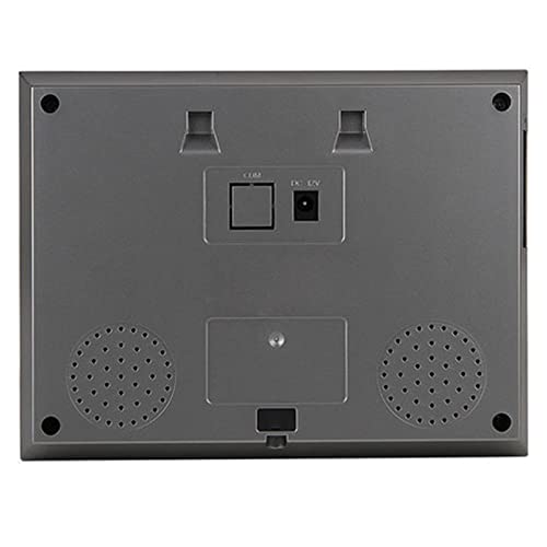Time Clock, Employee Time Clock Fingerprint Identification Punch Card Machine for Small and Medium-Sized Enterprises for Business, Office