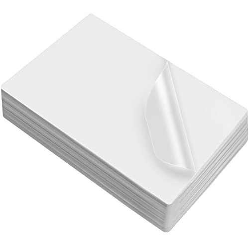 Cindeer 100 Pack 10 Mil Clear Thermal Laminating Sheets, 9 x 11.5 Inches | 9 x 11.5'' Laminating Sheets, Plastic Paper Hot Glossy Laminator Pouches, Office Supplies for Letter Photo Card ID Badge