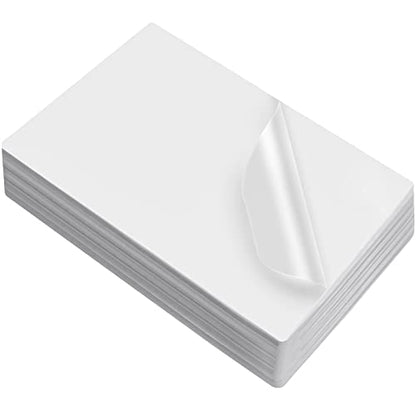 Cindeer 100 Pack 10 Mil Clear Thermal Laminating Sheets, 9 x 11.5 Inches | 9 x 11.5'' Laminating Sheets, Plastic Paper Hot Glossy Laminator Pouches, Office Supplies for Letter Photo Card ID Badge