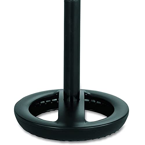 Safco Twixt Active Movement Seating Chair, Ergonomic Support, Extended Height, Black Mesh - color: Black, style: Extended-Height
