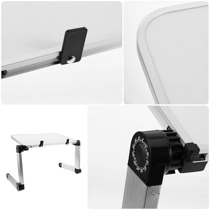 Uonlytech Adjustable Desktop Riser Stand for Portable Monitors and Tablets