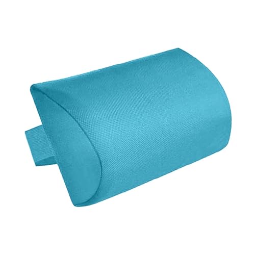 Head Pillow Recliner Headrest Pillow Portable with Strap Neck Cushion for Armchairs Folding Chairs Beach Chairs, Lake Blue