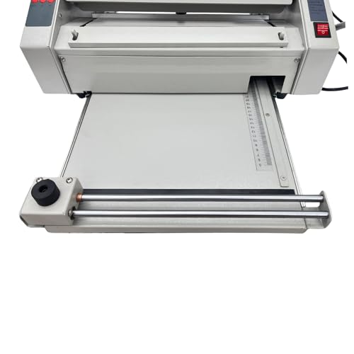 TECHTONGDA A4 Manual Hot Glue Book Binder Glue Book Binding Machine, 110V Desktop Wireless Book Binder with Indenting Function, Max Book Size 12.6"x11"