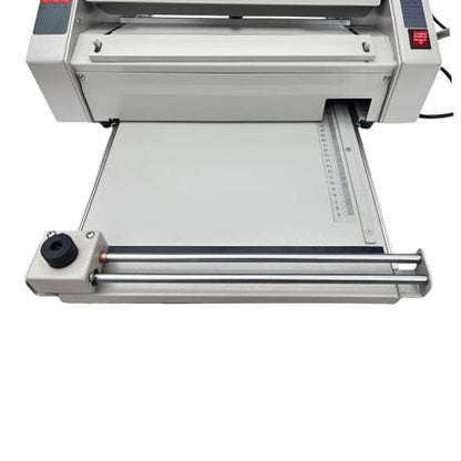 TECHTONGDA A4 Manual Hot Glue Book Binder Glue Book Binding Machine, 110V Desktop Wireless Book Binder with Indenting Function, Max Book Size 12.6"x11"