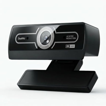 2K Webcam with Microphone, 1440P QHD Web Cam for Desktop Computer, Plug and Play USB Computer Camera for Laptop/PC, Streaming Web Camera with Auto Light Correction for Zoom/Teams/Skype, Mac/Windows - style: K1-2K