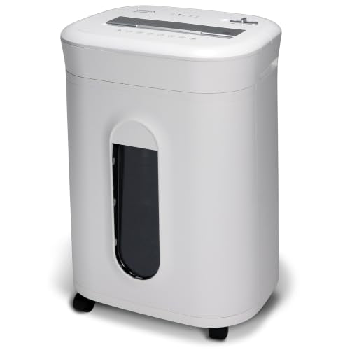 Aurora AU1060MA Professional Grade 10-Sheet High Security Micro-Cut Paper and Credit Card Shredder/ 60 Minutes/Security Level P-5, White, AU1060MA 10-Sheet High Security Microcut - style: 10-Sheet Micro-cut