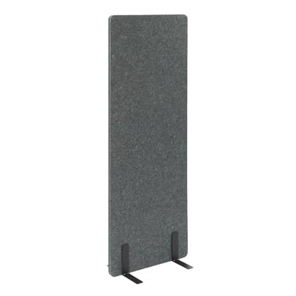 Office Partition, 24 x 66 Room Divider Large Privacy Screen Portable Partition Wall, Free Standing Office Divider Screen for Home Office Dorm Decor (Light Grey)