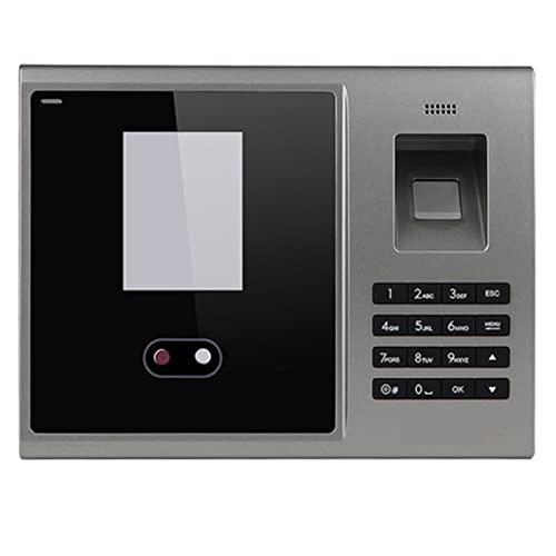 Time Clock, Employee Time Clock Fingerprint Identification Punch Card Machine for Small and Medium-Sized Enterprises for Business, Office