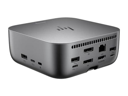 HP 180W Thunderbolt 4 Ultra Dock Port Replicator Bundle w/DKZ Hub (Universal Thunderbolt/USB-C Docking Station, Single Cable for Charging, Data Transfers to Any Brand Laptop) - style: 180W Thunderbolt 4