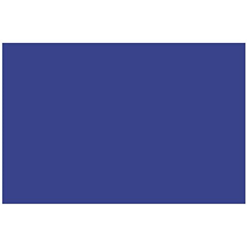 Colonial Cards: 100 Color Cardstock 5" x 8" Index Cards, Dark Blue, Unruled - color: dark blue