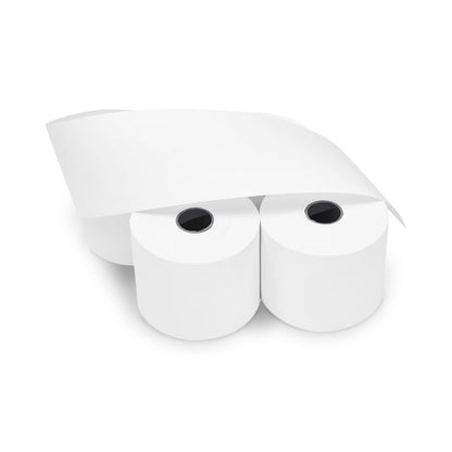 (500 Rolls) 2 1/4 x 150 ft White Adding Machine Tape Paper Rolls Premium One Ply Register/Adding Machine/Calculator Paper Rolls Printing Calculator 10 Key