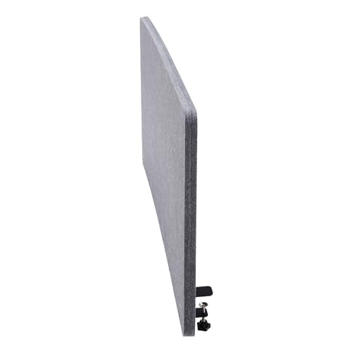 1 PCS Acoustic Desk Divider Privacy Panel Desk Divider Desk Partition Noise Reducing Mounted Sound Proof Dividers for Office Reduce Noise and Visual Distractions 59.1" x 23.8" Grey - size: 1 PCS 59.1"*23.8" Grey