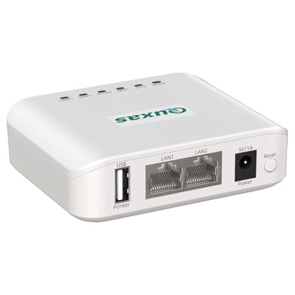 LP-N110W Wireless Print Server for USB Printer, Easy USB Sharing and Stable Network Printing Compatible with Windows, macOS, for Home Office