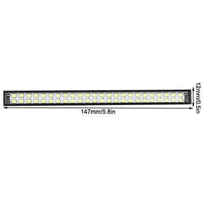 48pcs LED RC Roof Lamp for RC Car, Wireless Remote Control Light Bar with 3 Modes, Universal Fit for HPI Axial HSP Crawler Accessories