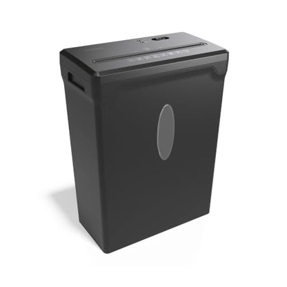 Staples 8-Sheet Cross-Cut Paper Shredder, Anti-Jam, Shreds Paper/Credit Cards/Staples, for Office & Home Use with 3.6 Gallon Bin, Black - size: 8 Sheet