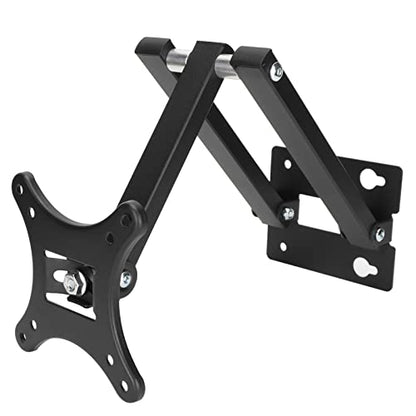Full Motion TV Wall Mount for 17-22 Inch TVs, Articulating Monitor Bracket with 180 Degree Rotation, Tilt and Swivel Adjustable Arms for Heavy Duty Up to 44lbs