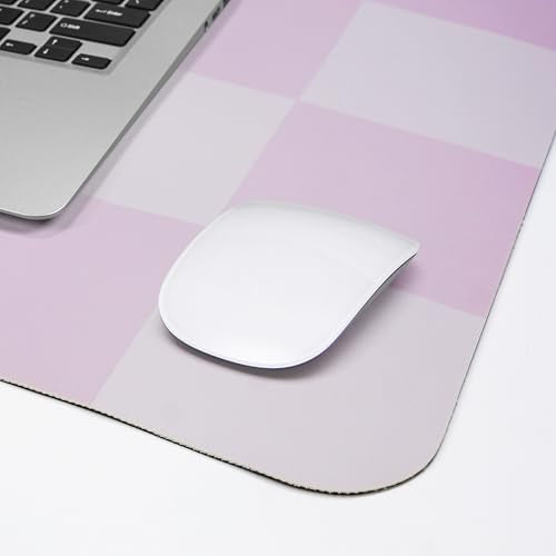 AFIING Purple Desk Mat 31.5" x 12", Leather Desk Pad | Waterproof PU Leather, Non-Slip Rubber Base, Stylish Desk Decor, Office & Home - color: Purple