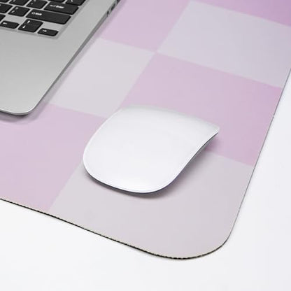 AFIING Purple Desk Mat 31.5" x 12", Leather Desk Pad | Waterproof PU Leather, Non-Slip Rubber Base, Stylish Desk Decor, Office & Home - color: Purple