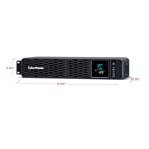 CyberPower CP2000PFCRM2U PFC Sinewave UPS Battery Backup - size: 2000VA, style: 2U Rackmount