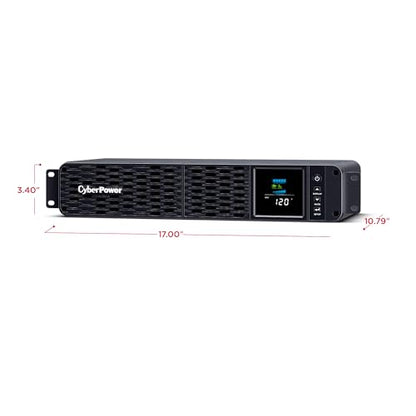 CyberPower CP2000PFCRM2U PFC Sinewave UPS Battery Backup - size: 2000VA, style: 2U Rackmount