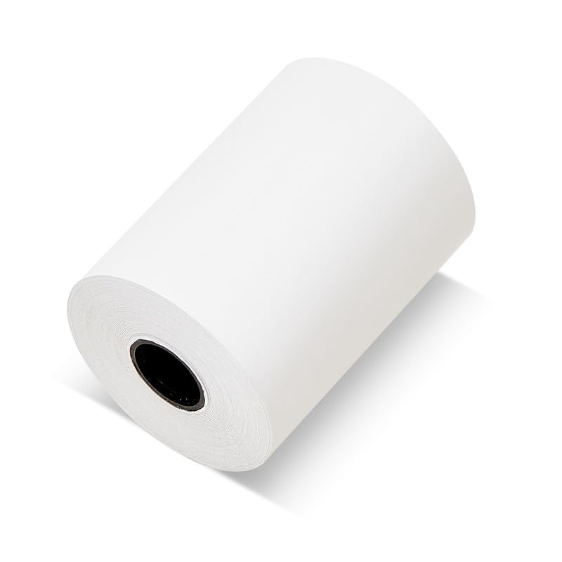 (25 Rolls) 2 1/4 x 85 Thermal Paper Receipt Rolls 2.25 x 85 ft, POS/Cash Register, Fits All Credit Card Terminals, Verifone VX510 VX570 FD50 T4220
